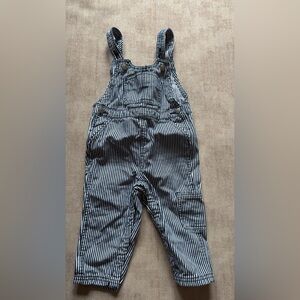 Old Navy Striped Blue Overalls